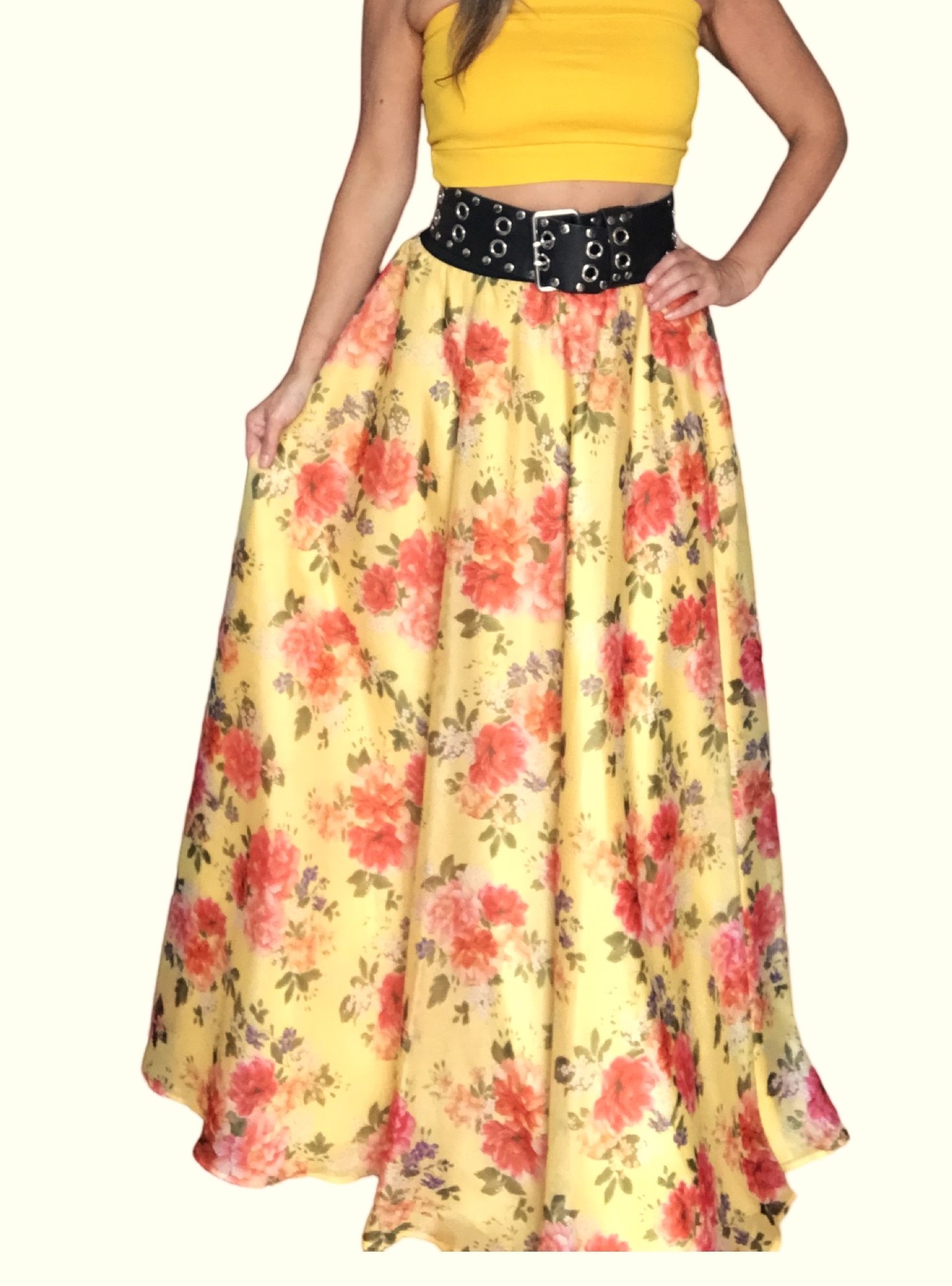 Dlouá letní sukně - maxi sukně BOROS SK-L-YE03